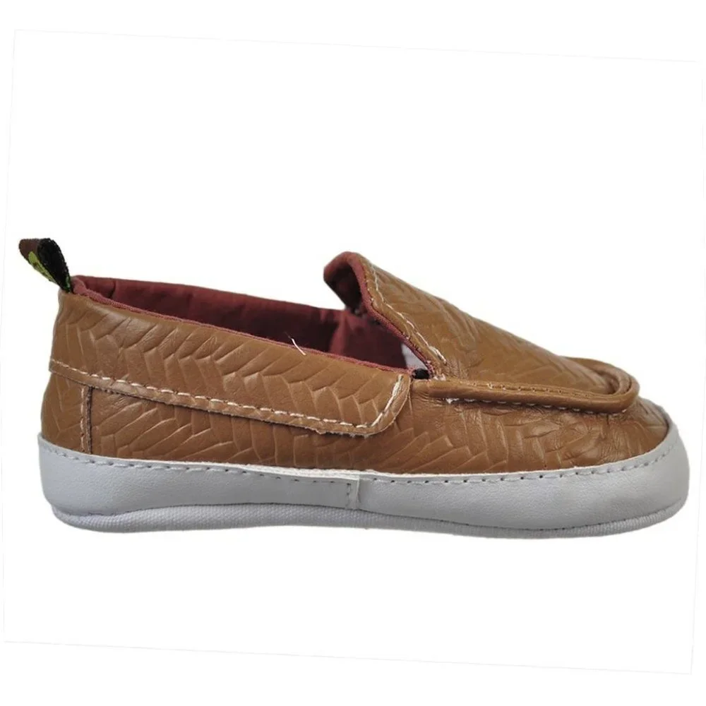 2 NWT First Steps 6M-9M Baby Shoes Boys Moccasins Loafers 3 Blue Brown Toddler